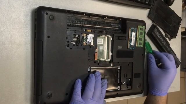 HP 650, 640, 630, 635 Disassembly смотреть онлайн