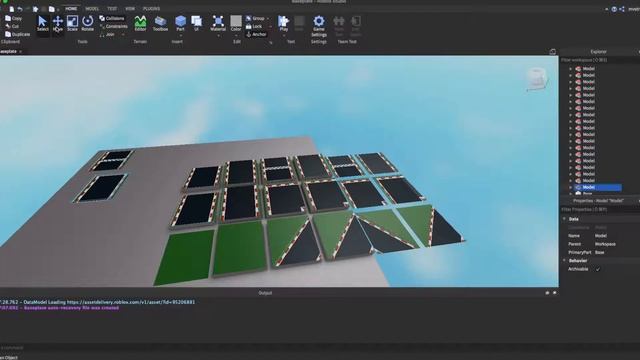 Создание гоночной трассы Roblox смотреть онлайн