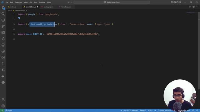 How to build a Contact Form in Node.js and Google Sheets? смотреть онлайн