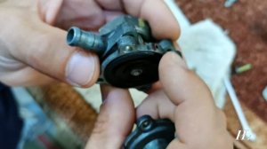 Honda CB400 ремонт вакуумного бензокрана