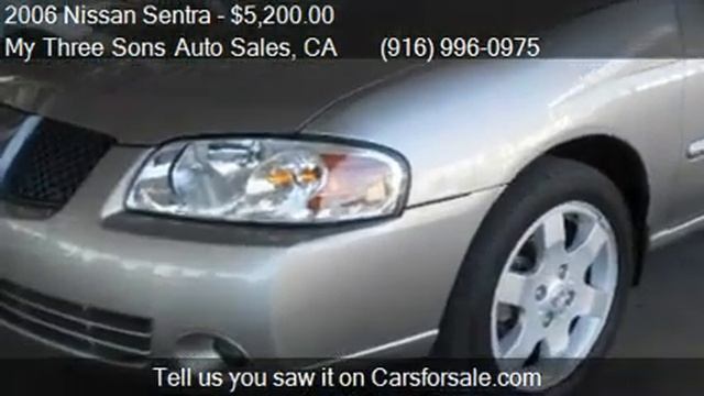2006 Nissan Sentra 1.8 S 4dr Sedan (1.8L I4 5M) for sale in смотреть онлайн