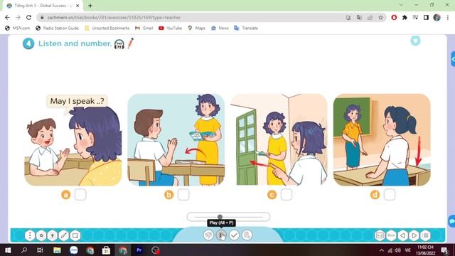 Tiếng Anh lớp 3 (sách mới) Global success Unit 7 Lesson 2 смотреть онлайн
