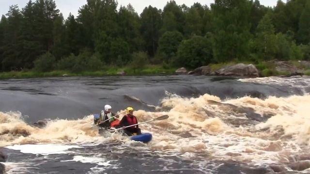 Оверкиль на падуне. Река Водла. 29.07.2016 смотреть онлайн