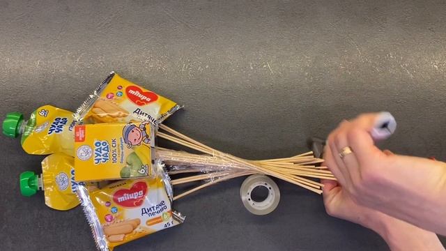 Взяла СЛАДОСТИ для ДЕТЕЙ и Сделала БУКЕТ РЕБЁНКУ на День Рождения! смотреть онлайн