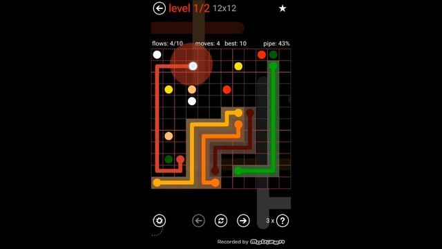 Flow Free Daily Puzzles Level 1 Sunday, December 6 смотреть онлайн
