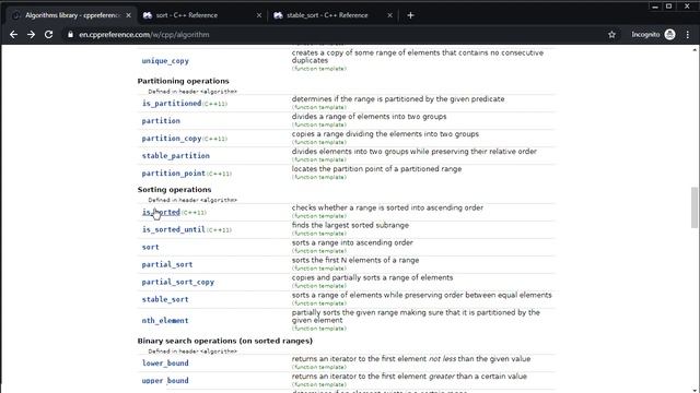 C++ STD Gems [Sorting] смотреть онлайн