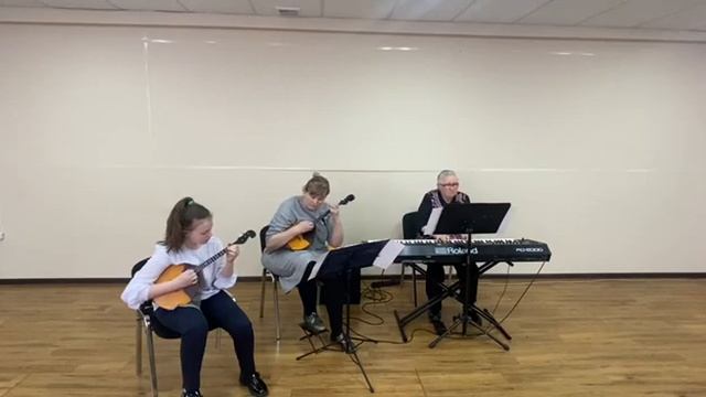 А. Доренский " Весёлое настроение" исполняет ансамбль учитель ученик. Гаврилина Эвелина смотреть онлайн