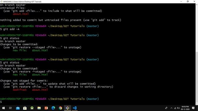 #7 Git commit easy way and adding files смотреть онлайн