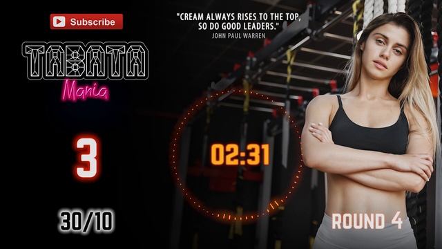 TABATA 30/10 - Workout Music W/ TIMER - Invisible By TABATAMANIA