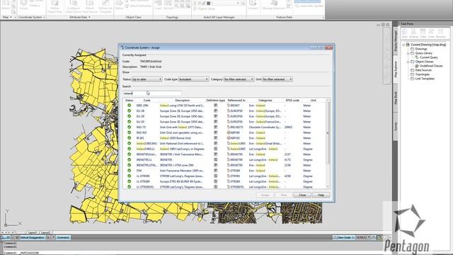 Coordinate Systems in AutoCAD Map 3D 2012.wmv смотреть онлайн