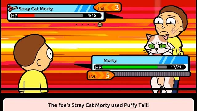 Rick and Morty mobile game Pocket Mortys смотреть онлайн