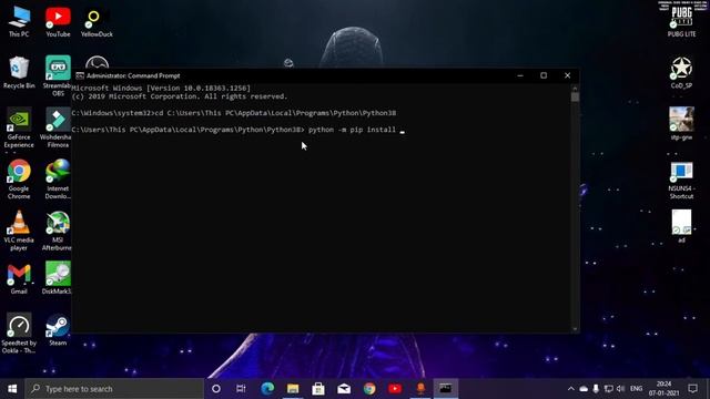Install matplotlib in python(HINDI TUTORIAL) смотреть онлайн