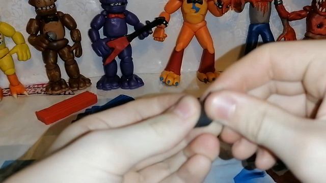 Как слепить Фредди из Фнаф плюс | Лепка Craft смотреть онлайн
