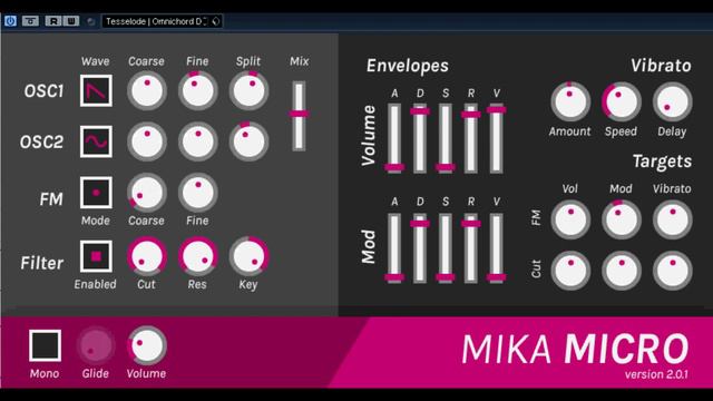 Free VST - Mika Micro Synth - vstplanet.com смотреть онлайн