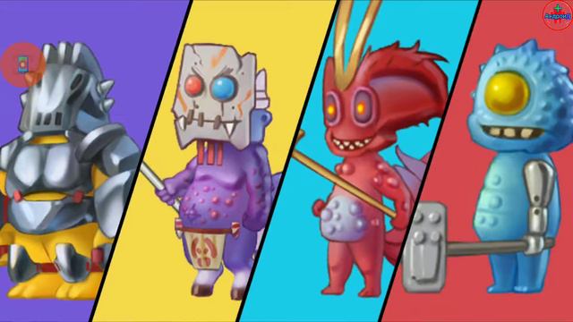 Monster Craft 2🔘🔵🔴геймплей игры HD ᴴᴰ смотреть онлайн