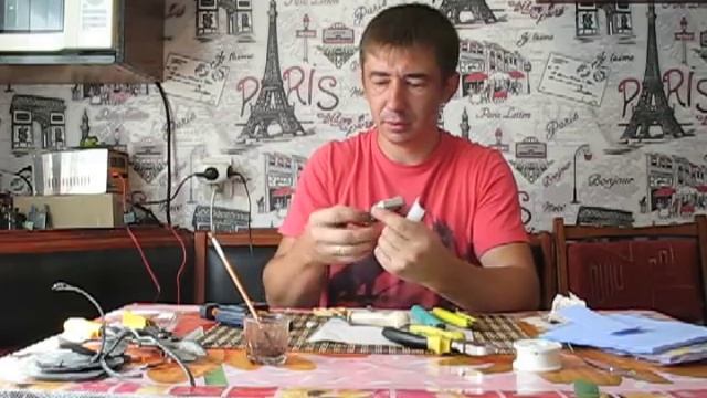 Собираем щелочной аккумулятор для фонарика. смотреть онлайн