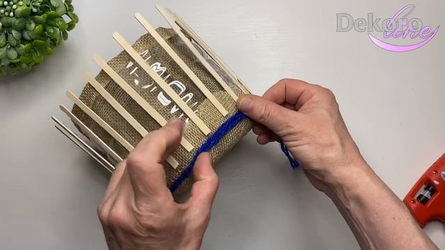 DIY Идея Корзины для Хранения из Пластиковой бутылки