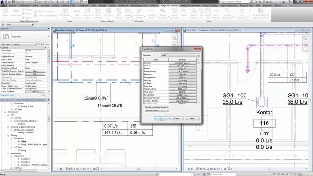 MagiCAD for Revit 2016.11 top new feature - Support for SI Units смотреть онлайн