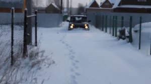 нива 2131 по снегу