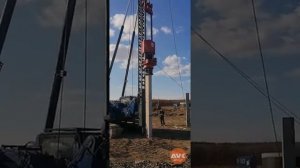 Новая сваебойная копровая  установка JVUR50 с дизельмолотом DD35 в России +7(962)385-44-77 АВК ГРУП