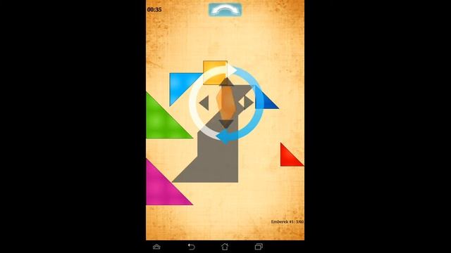 Tangram Android game смотреть онлайн