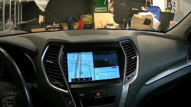 Hyundai Santa Fe 3 2012+ Установка магнитолы Android 1 смотреть онлайн