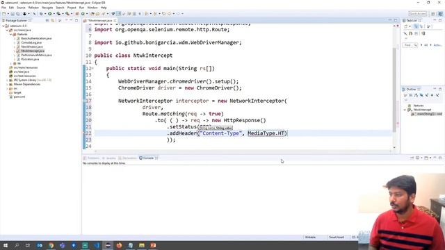 07 - Selenium 4.0.0 - Example of Network Interceptor as how to Hack a website смотреть онлайн