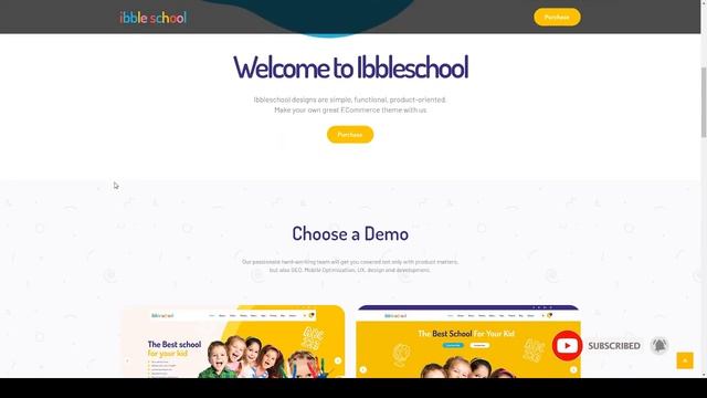 Ibble - Education WordPress Theme WordPress смотреть онлайн