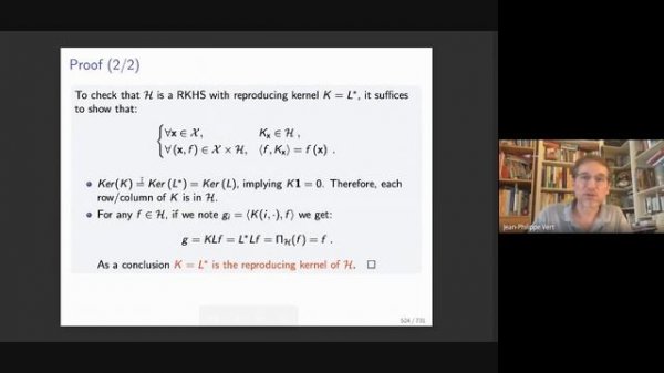 Lecture 12b of kernel methods: Kernels on graphs