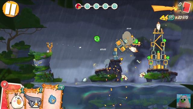 Daily Challenge/Ежедневное испытание 4-4-5 09/08/2022 Angry Birds 2. смотреть онлайн