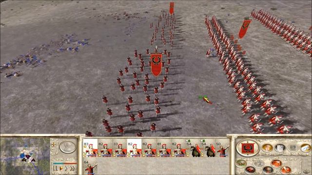 Rome Total War Online Battle #2496: "1 vs 1 Casual Roma Fight" смотреть онлайн