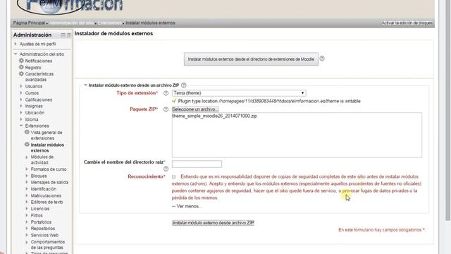 Instalar un Plug in en Moodle смотреть онлайн