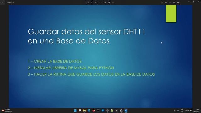 Medir temperatura y humedad con dht11 y guardarla en BD raspberry смотреть онлайн