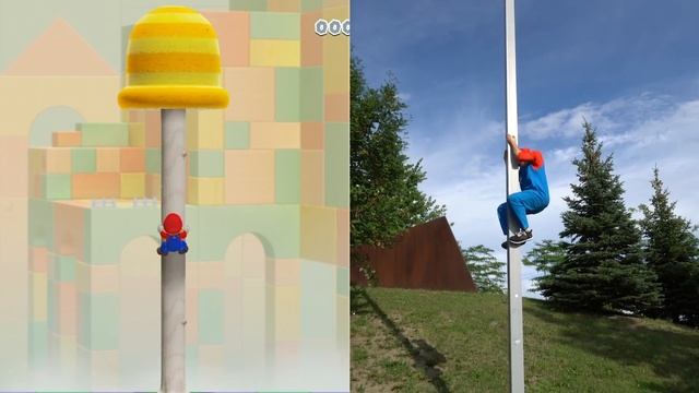 Stunts from Mario 3D World In Real Life смотреть онлайн