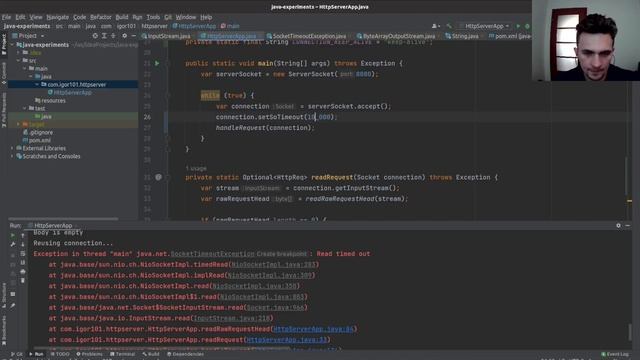 Simple http server in Java V смотреть онлайн
