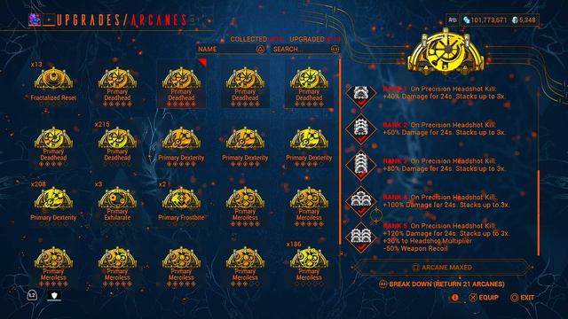 Warframe- Rauta Build Guide [5 Forma] Great Damage & Melee Combo Duration