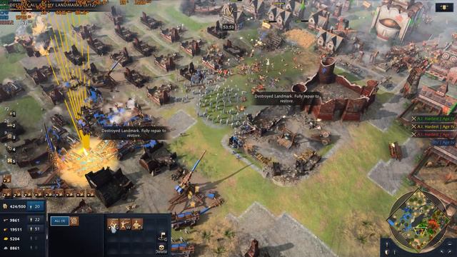 Age Of Empires 4 Rtx 3090 Huge War | Battle | Gameplay смотреть онлайн