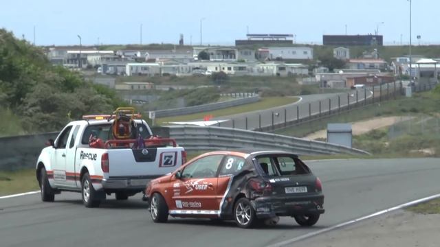Peugeot 206 GTi Crash - Scheivlak - Circuit Zandvoort смотреть онлайн