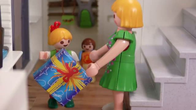 Playmobil Familie Hauser - Mia Macht Musik - Geschichte Mit Familie Overbeck