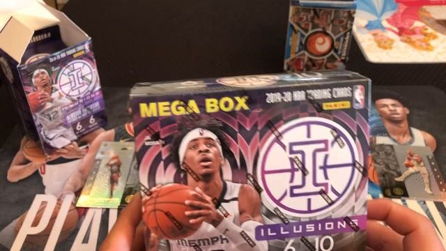 2019-20 Panini Illusions Basketball Mega & Blaster & Hanger Pack Break смотреть онлайн