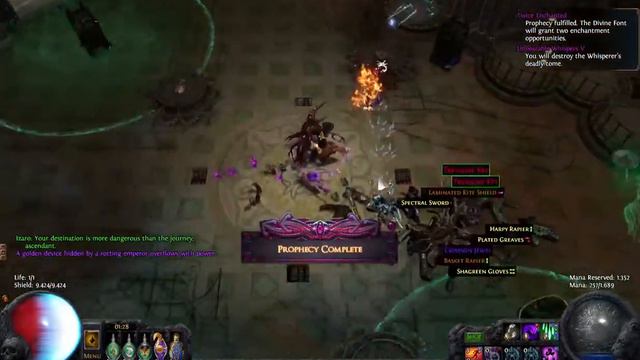 Path Of Exile UBER IZARO - BladeFall Mine смотреть онлайн