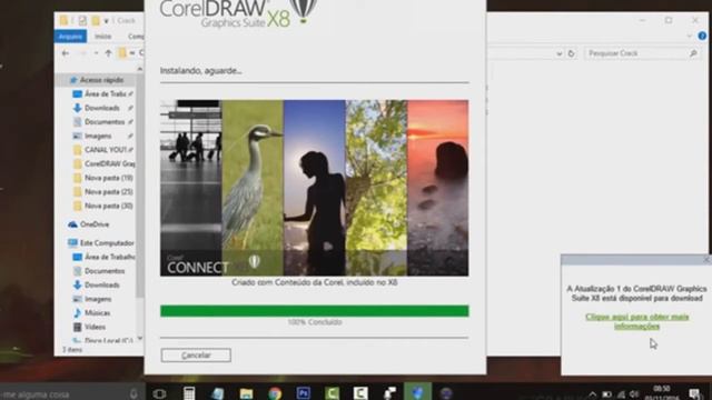 Como baixar, instalar e ativar o COREL DRAW X8 DEFINITIVAMENTE 2017 Cópia online video cutter com смотреть онлайн