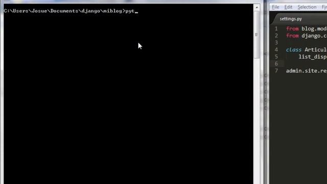 Aplicación sencilla en Django смотреть онлайн