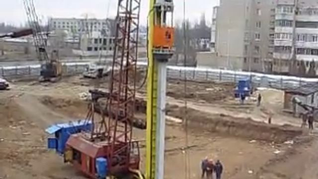 Копер, забивание свай смотреть онлайн
