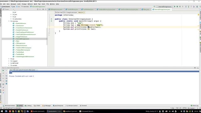 Урок Java 350: Как обычную строку поместить в пул смотреть онлайн