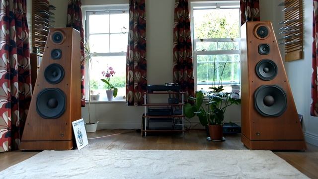 JBL 250 Ti Loudspeakers playing Steve Miller Band 12" on Technics 1210GR смотреть онлайн