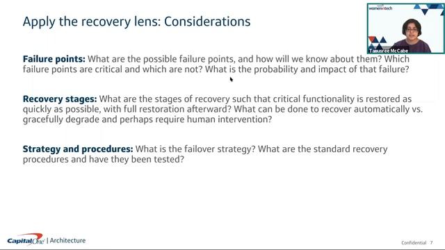 Architecting Resiliency, Recovery & Reliability смотреть онлайн