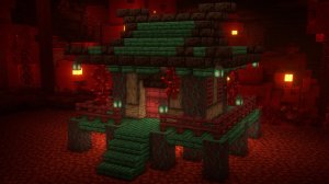 ДОМ В АДУ В ЯПОНСКОМ СТИЛЕ В МАЙНКРАФТЕ!