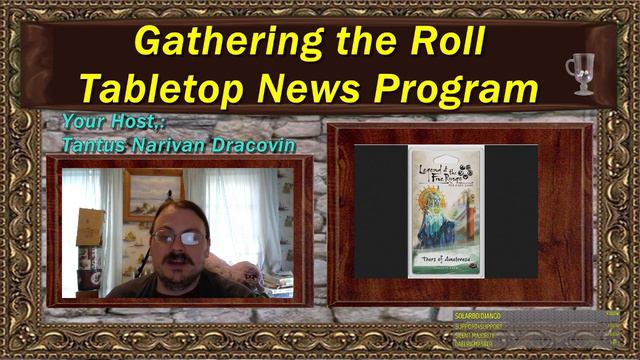 Gathering the Roll Livestreamed Tabletop News Program: November 14, 2017 смотреть онлайн