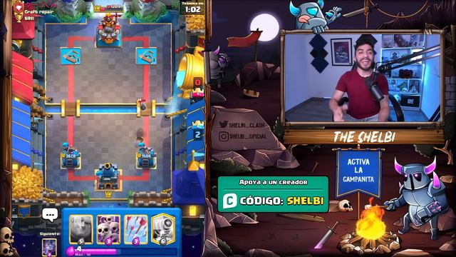 ESTE MAZO DE CHISPITAS CON MINI PEKKA ARRASA CON TODO *BRUTAL* | CLASH ROYALE смотреть онлайн
